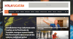 Desktop Screenshot of holayucatan.com